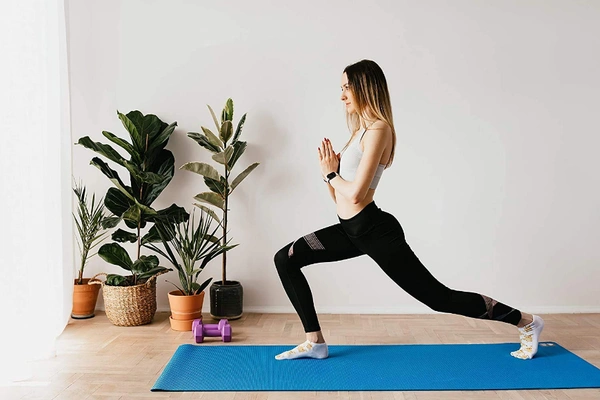 Yoga Mat for Gym Workout & Comfort Yoga Exercise, Meditation with 6mm Thickness, Anti-Slip Yoga Mat for Men & Women Fitness (Multi Color) [MADE IN INDIA] 